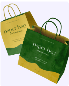 Abstract mountain landscape